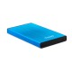 TooQ TQE-2527BL caja para disco duro externo 2.5'' azul